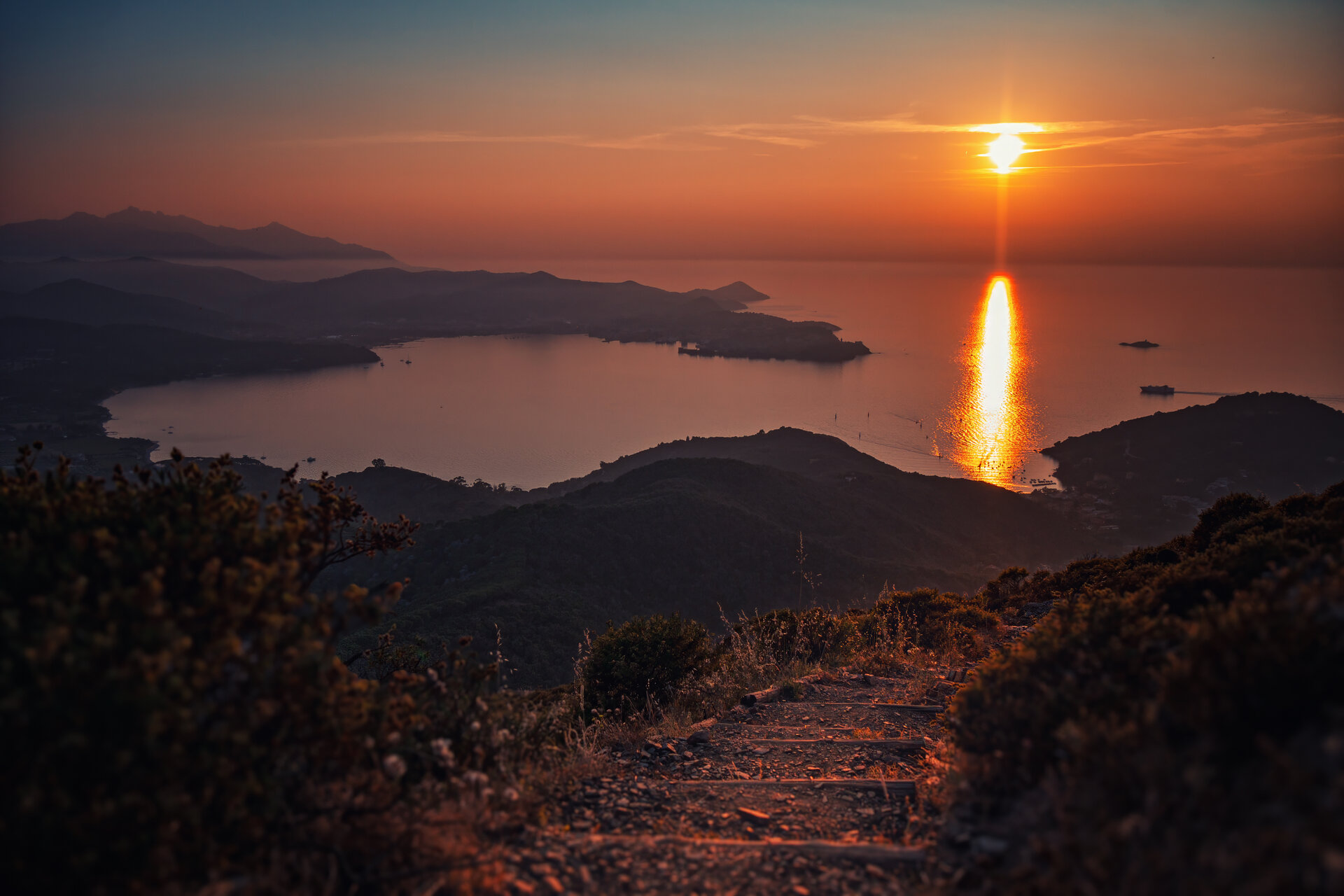 Golf von Portoferraio Panorama