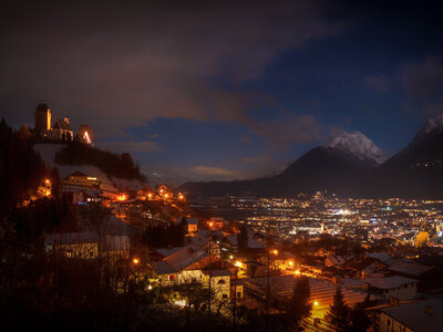 Nachtstimmung im Winter