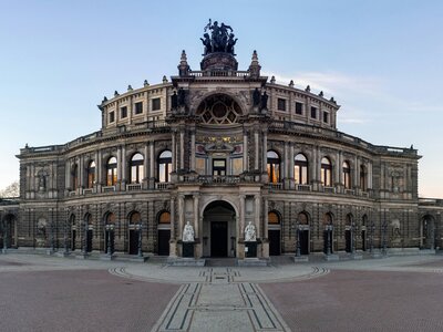 Semperoper Dresden: Semper Opera in Dresden, Germany