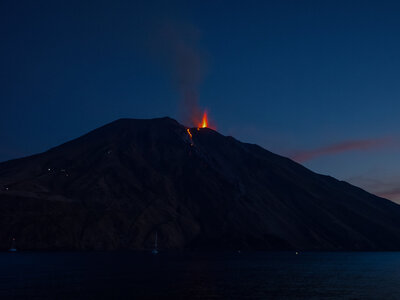 Sciara del Fuoco from Ship: Sciara del Fuoco