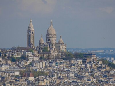 Eiffelturm: A view of the city of paris from the top of the eiffel tower