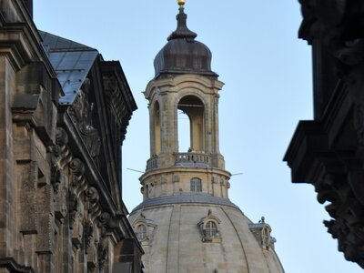 Fürstenzug: a tall building with a tower