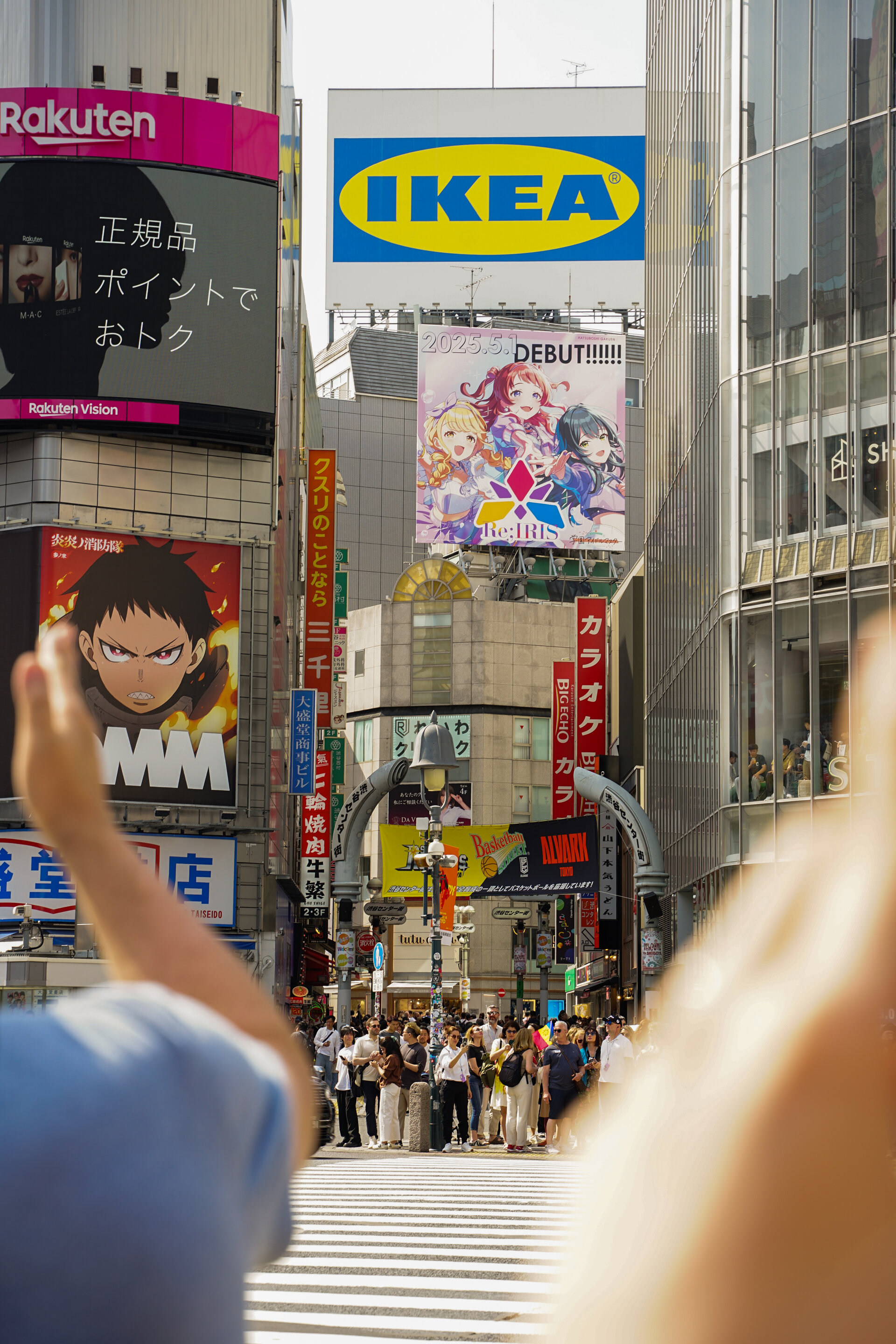 Fotospot Shibuya Crossing: Shibuya Chaos