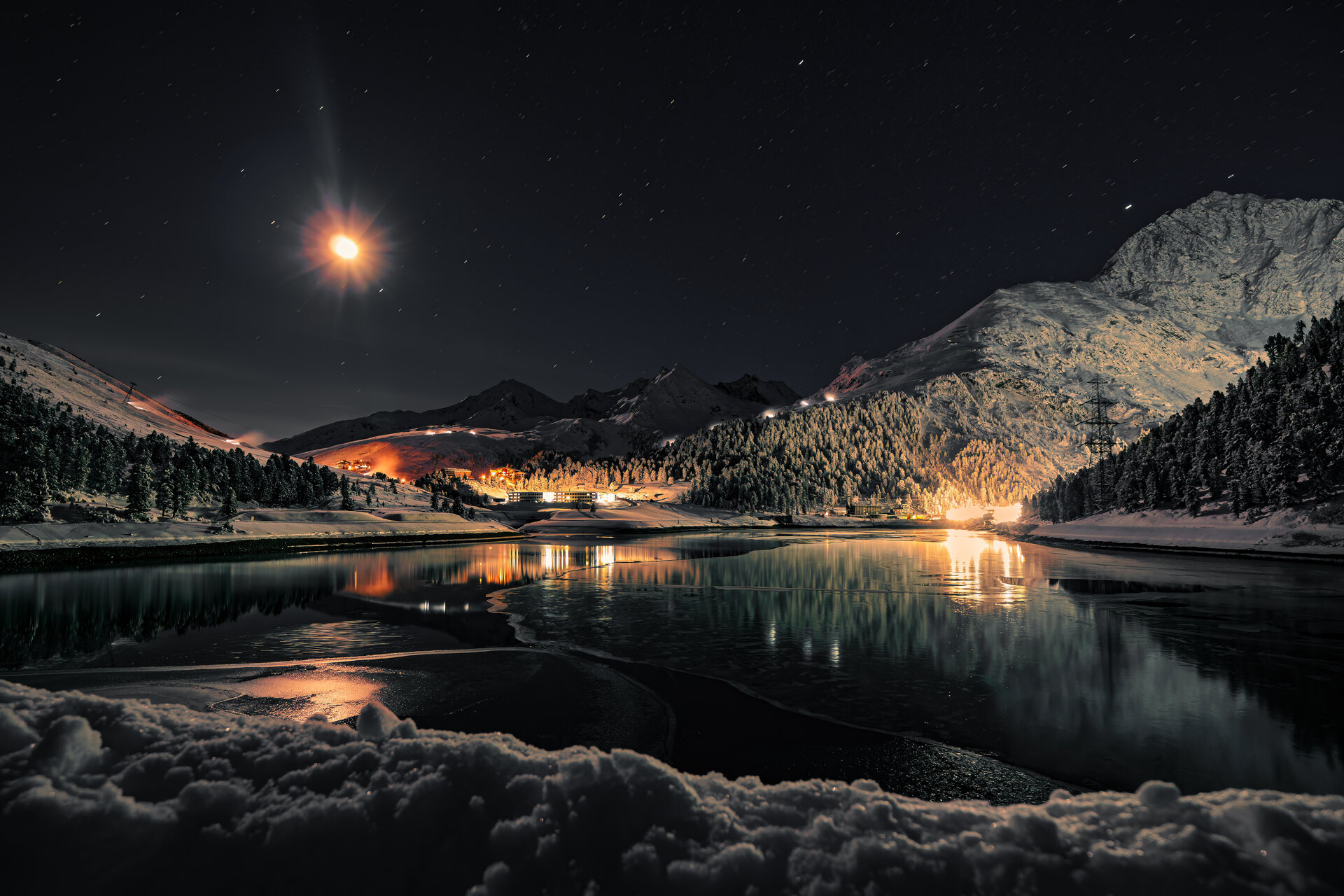 Kühtai Speicher Längental