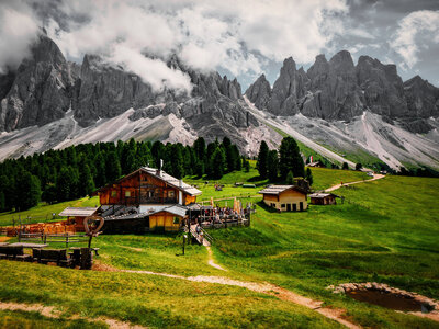 Geisleralm: Geislerpanorama