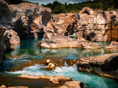 Sautadet Waterfalls: Water Roar