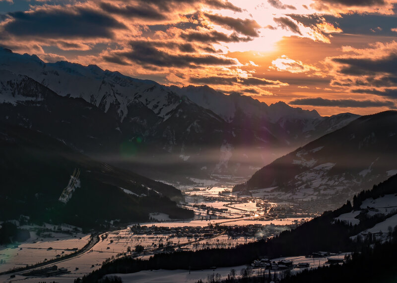 Blick ins Salzachtal