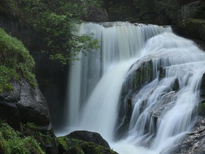 Triberger Wasserfälle: waterfalls in the middle of the forest