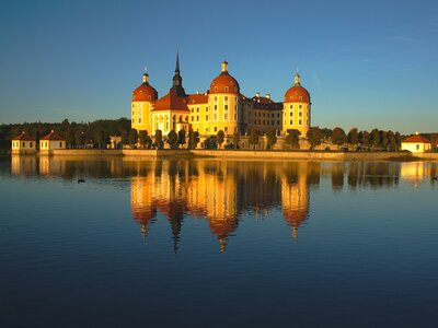 Schloss Moritzburg: Castle in Moritzburg, Germany. 