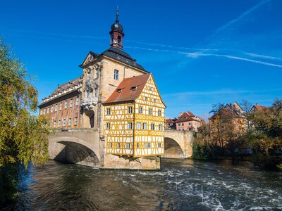 Altes Rathaus Bamberg: old city-hall of the lovely Town Bamberg in German, Bavaria,