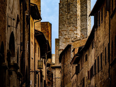 Twin towers: The Twin Towers in Tuscany