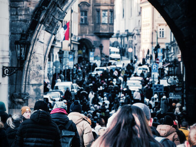 auf der Karlsbrücke