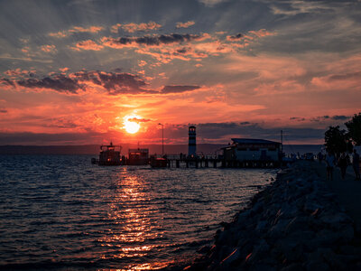 Fotospot Podersdorf am See Anleger, Foto 1