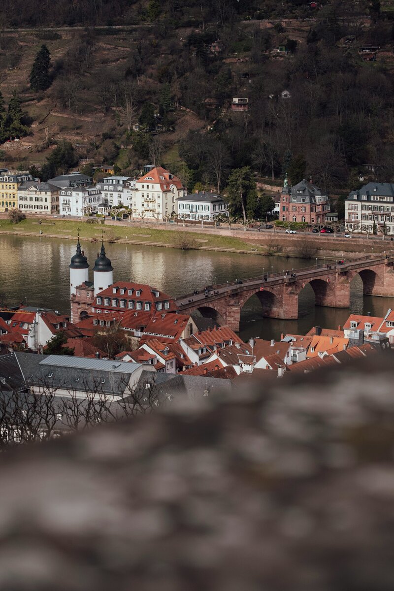 Old bridge in old town.