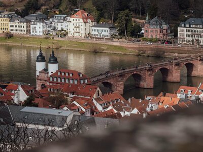 Old Bridge: Old bridge in old town.