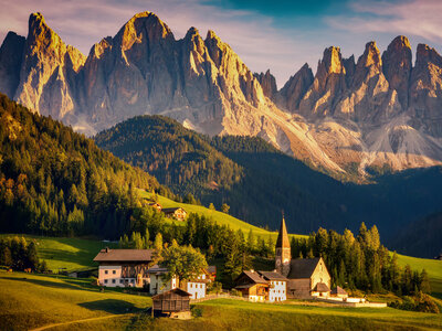 St. Magdalena-Blick mit Geislergruppe