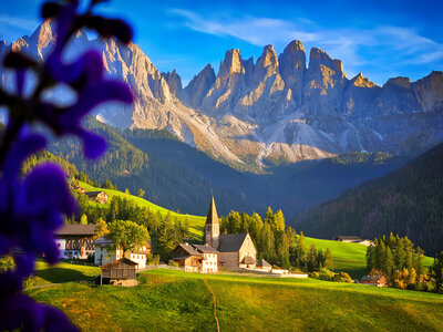 St. Magdalena-Blick mit Geislergruppe