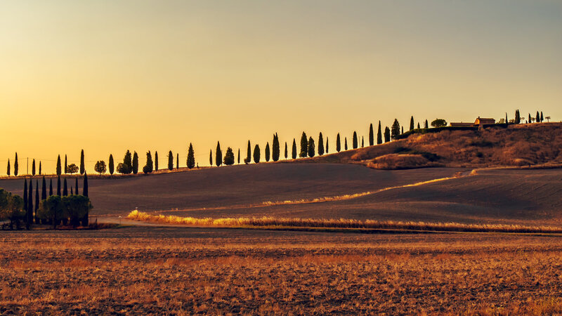 einfach Val d’Orcia
